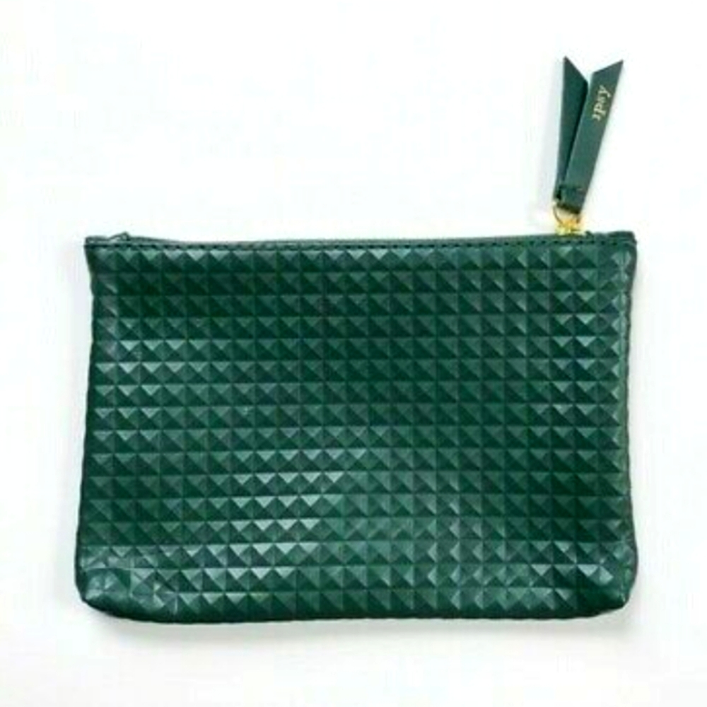 🦋3/$20🦋 ipsy | NWOT Green Textured Make Up/Travel Bag